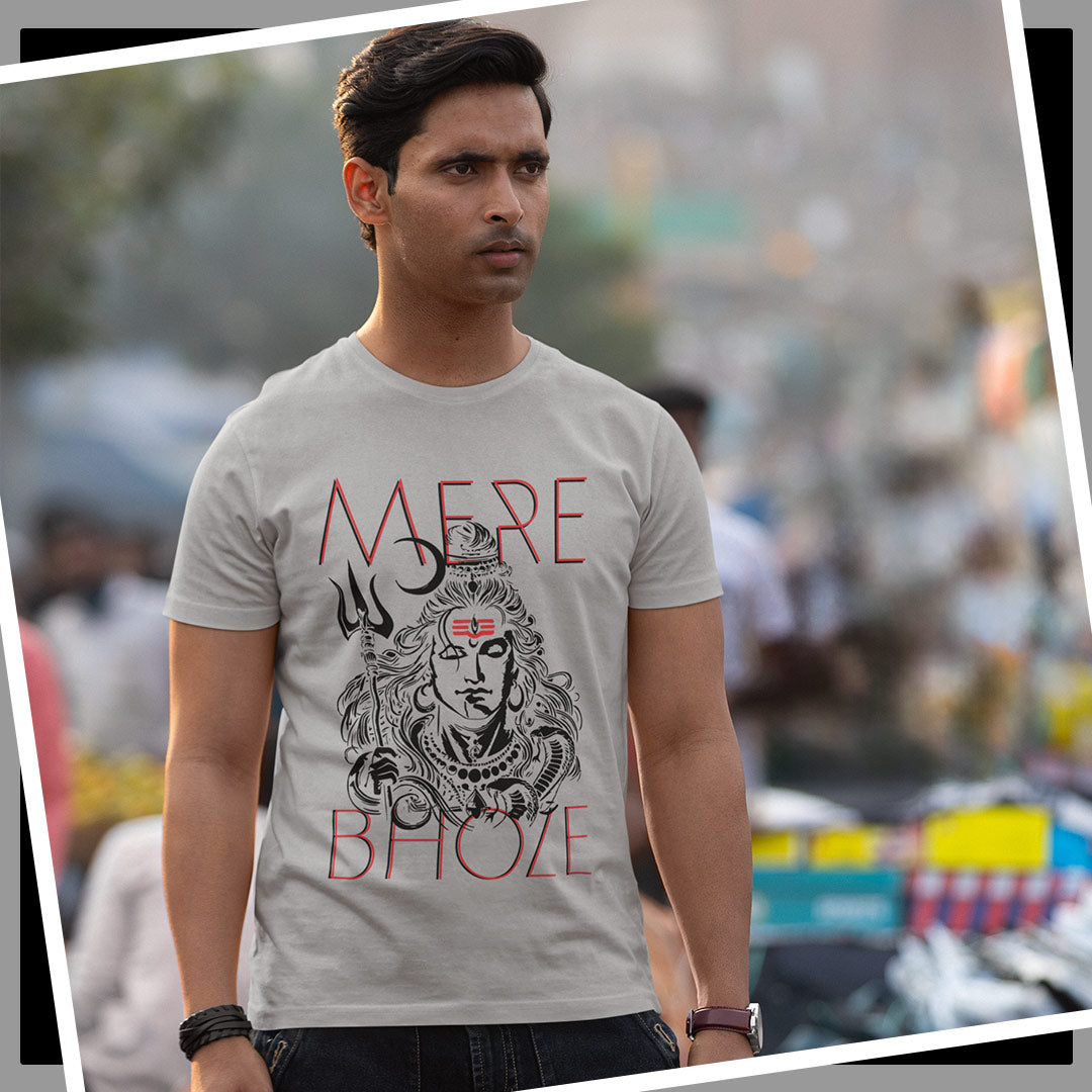 Mere Bhole - Premium Tee