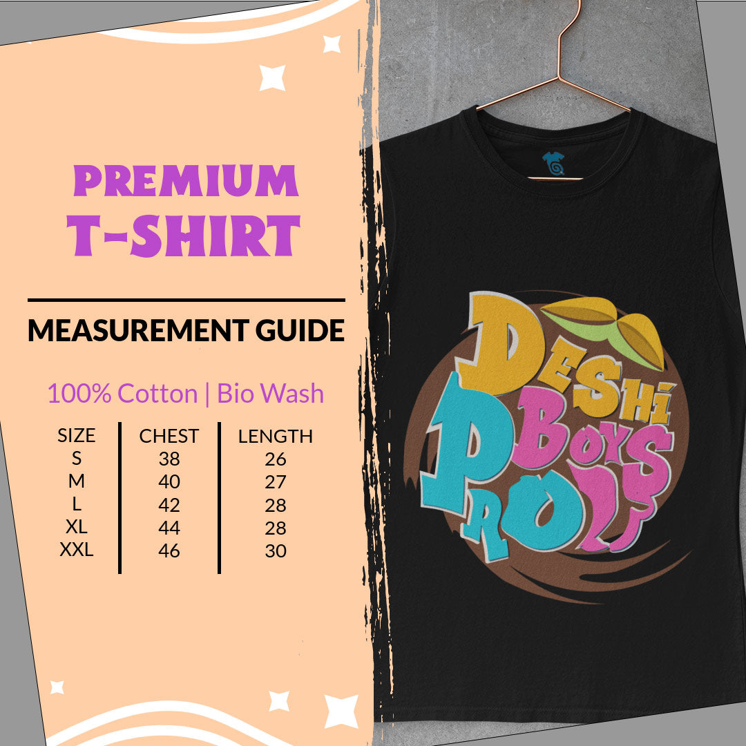 Deshi Boys Pro - Premium Black Tee