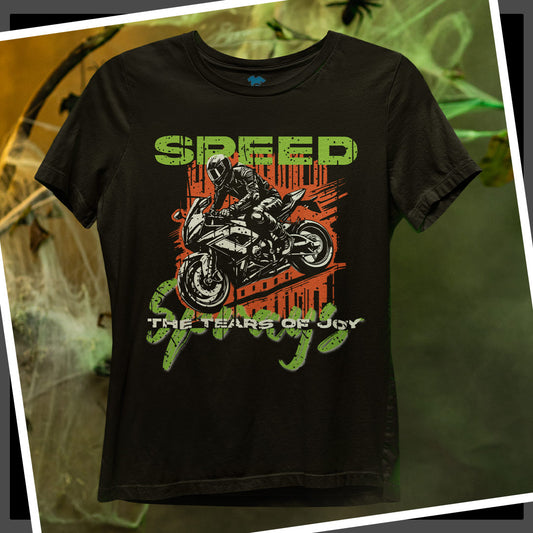 Speed Sprays the Tears of Joy - Premium Tee